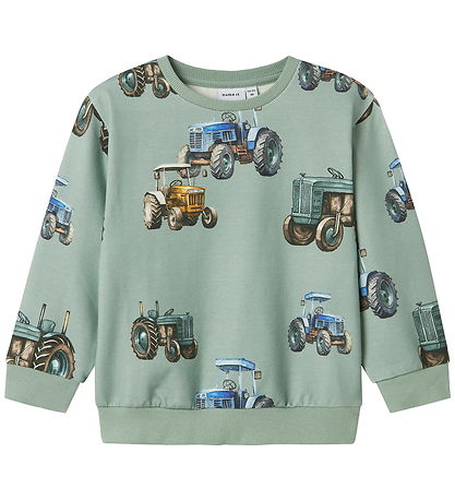 Name It Sweatshirt - NmmLudvig - Jadeite Name It Sweatshirt - NmmLudvig - Jadeite