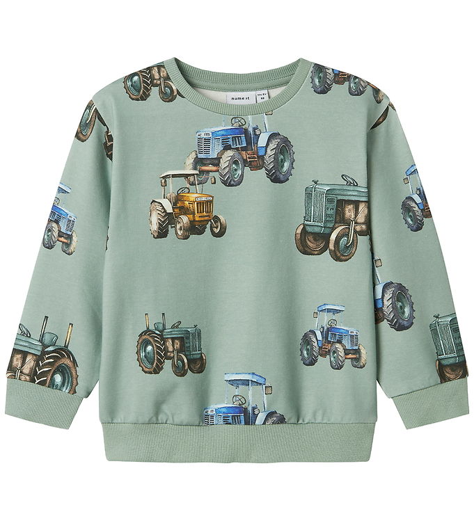 Name It Sweatshirt - NmmLudvig - Jadeite