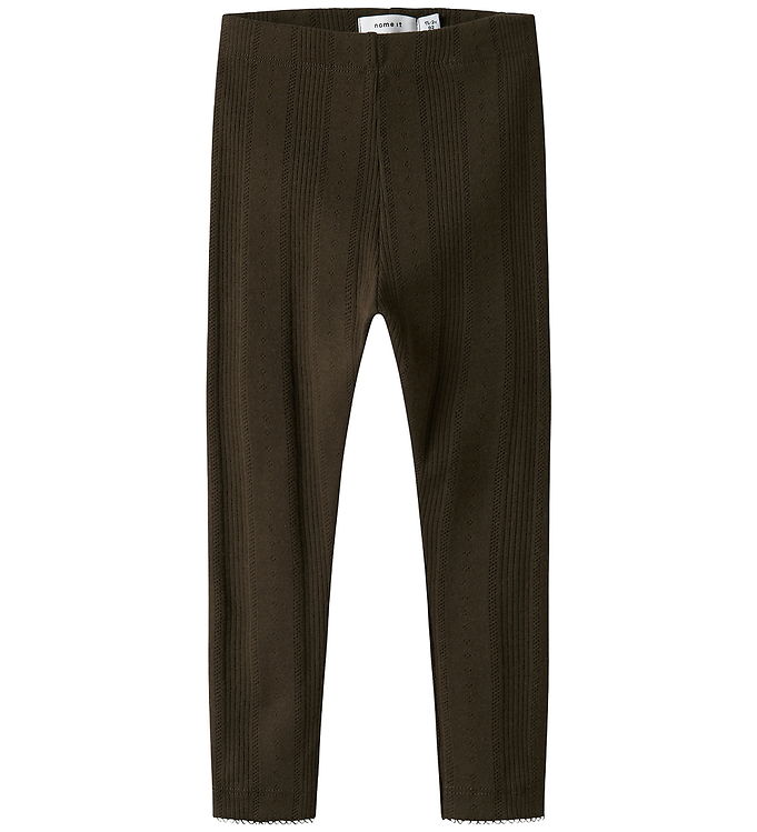 Name It Leggings - Noos - NmfJulia - Delicioso m. Hulmønster
