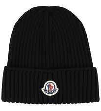 Moncler Hue - Strik - Uld - Sort Moncler Hue - Strik - Uld - Sort