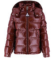 Moncler Dunjakke - Maya - Mørkerød Moncler Dunjakke - Maya - Mørkerød