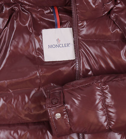 Moncler Dunjakke - Maya - Mørkerød