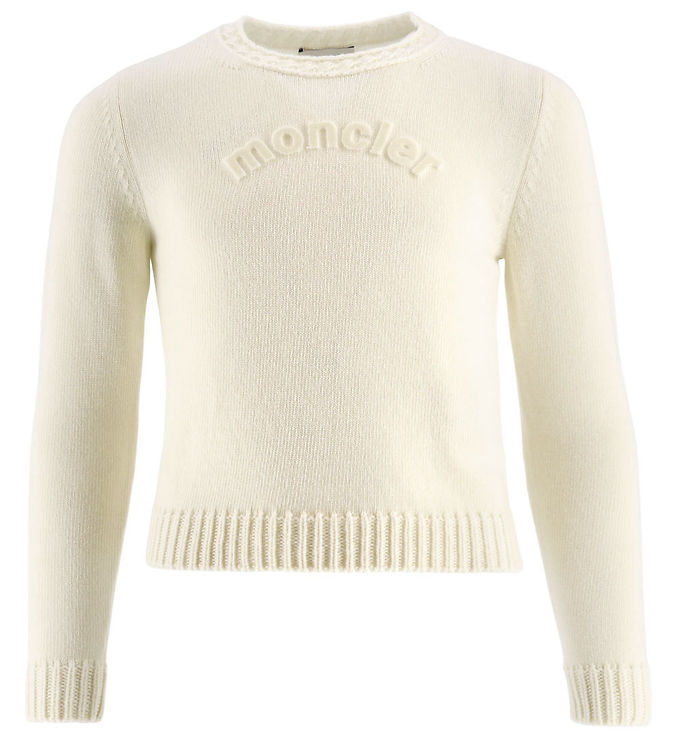 Moncler Bluse - Uld - Natural