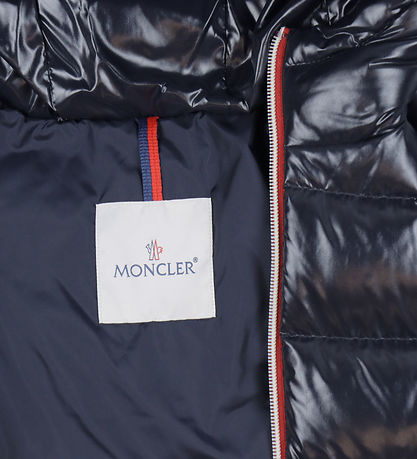 Moncler Dunjakke - New Aubert - Navy