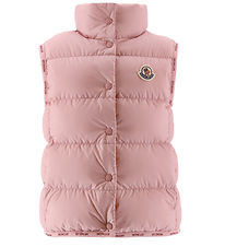 Moncler Down Vest - Badia - Pastel Pink Moncler Down Vest - Badia - Pastel Pink