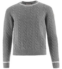 Moncler Bluse - Uld - Grå Moncler Bluse - Uld - Grå