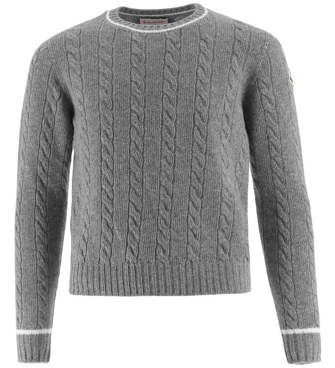 Moncler Bluse - Uld - Grå