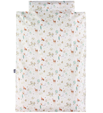 Nørgaard Madsens Sengetøj - Junior - Off White m. Videnskabsfolk Nørgaard Madsens Sengetøj - Junior - Off White m. Videnskabsfolk