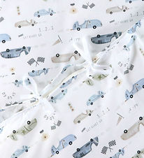 Nørgaard Madsens Sengetøj - Junior - Hvid m. Gamle Biler