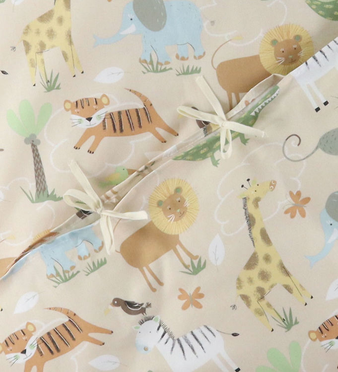 Nørgaard Madsens Sengetøj - Voksen - Natur m. Zoo Dyr