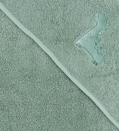 Nørgaard Madsens Babyhåndklæde - 100x100 cm - Grøn m. Dinosaur Nørgaard Madsens Babyhåndklæde - 100x100 cm - Grøn m. Dinosaur