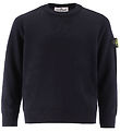 Stone Island Bluse - Uld - Navy Stone Island Bluse - Uld - Navy