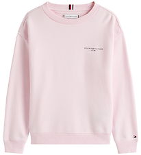 Tommy Hilfiger Sweatshirt - Mini Corp - Light Pink Tommy Hilfiger Sweatshirt - Mini Corp - Light Pink