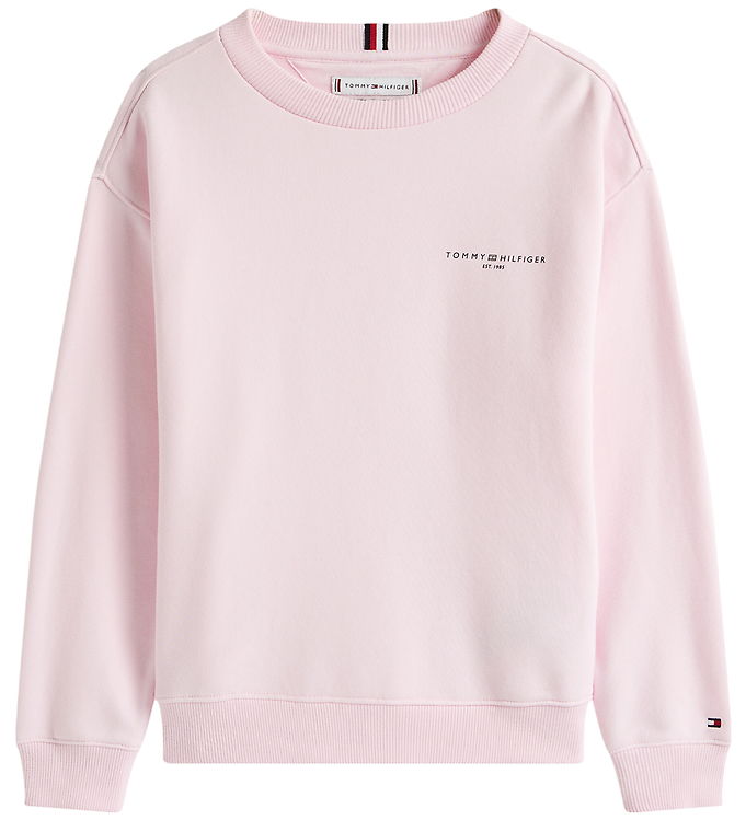 Tommy Hilfiger Sweatshirt - Mini Corp - Light Pink
