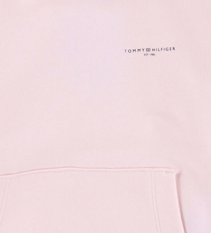 Tommy Hilfiger Hættetrøje - Mini Corp - Light Pink Tommy Hilfiger Hættetrøje - Mini Corp - Light Pink
