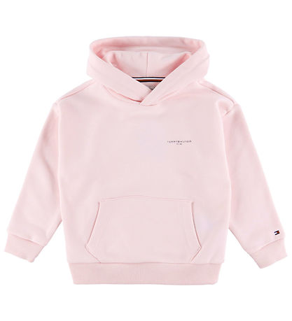 Tommy Hilfiger Hættetrøje - Mini Corp - Light Pink Tommy Hilfiger Hættetrøje - Mini Corp - Light Pink