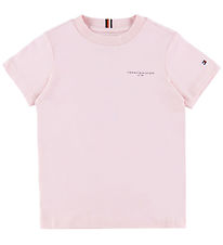 Tommy Hilfiger T-shirt - Mini Corp - Light Pink Tommy Hilfiger T-shirt - Mini Corp - Light Pink