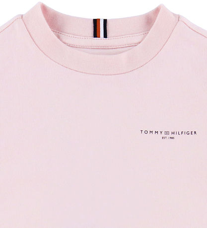 Tommy Hilfiger T-shirt - Mini Corp - Light Pink Tommy Hilfiger T-shirt - Mini Corp - Light Pink