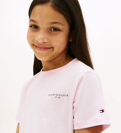 Tommy Hilfiger T-Shirt - Mini Body - Light Pink