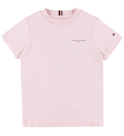 Tommy Hilfiger T-shirt - Mini Corp - Light Pink Tommy Hilfiger T-shirt - Mini Corp - Light Pink