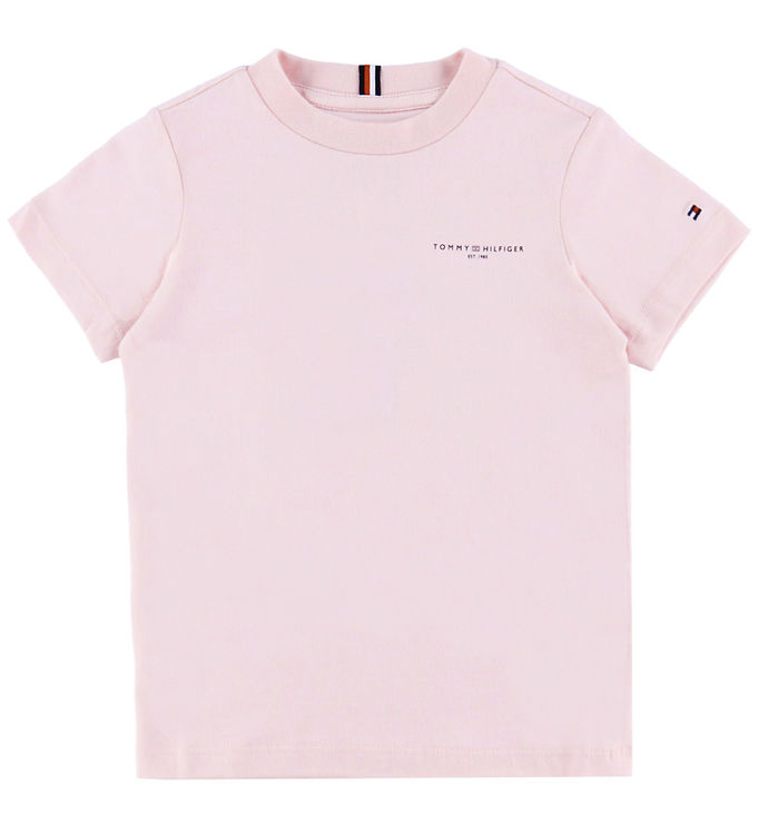 Tommy Hilfiger T-shirt - Mini Corp - Light Pink