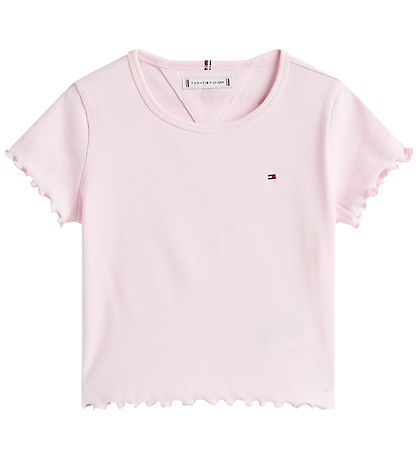 Tommy Hilfiger T-shirt - Rib - Light Pink