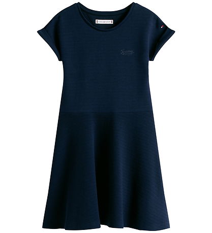 Tommy Hilfiger Kleid - Abstandshalterverriegelung - Dark Nacht N