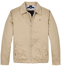 Tommy Hilfiger Jakke - Cotton Ivy - Sandalwood Khaki Tommy Hilfiger Jakke - Cotton Ivy - Sandalwood Khaki