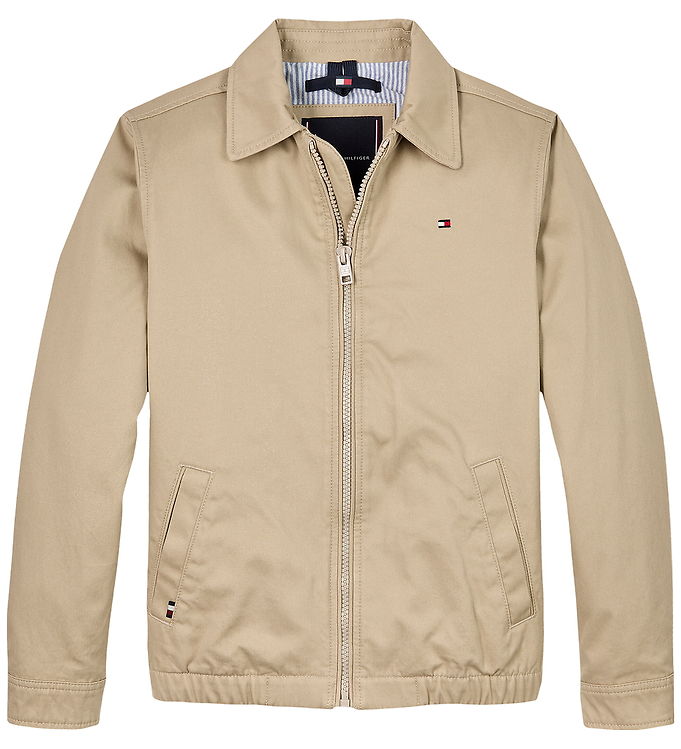 Tommy Hilfiger Jakke - Cotton Ivy - Sandalwood Khaki