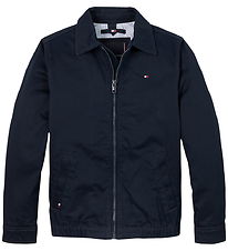 Tommy Hilfiger Jakke - Cotton Ivy - Dark Night Navy Tommy Hilfiger Jakke - Cotton Ivy - Dark Night Navy
