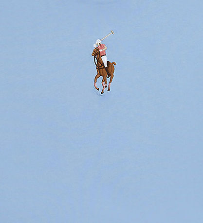 Polo Ralph Lauren T-shirt - Cropped - Light Blue
