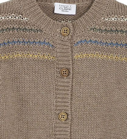 Hust and Claire Cardigan - Strik - Charli - Beaver Hust and Claire Cardigan - Strik - Charli - Beaver