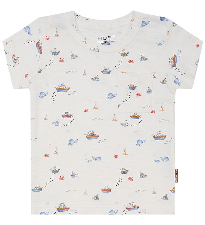 Hust and Claire T-shirt - August - Ivory