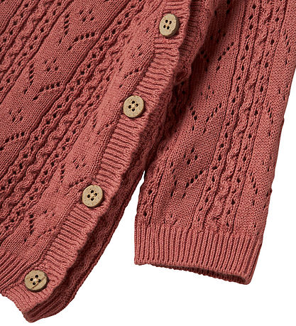 Lil' Atelier Bluse - Strik - NbfKajsa - Withered Rose Lil' Atelier Bluse - Strik - NbfKajsa - Withered Rose