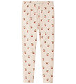 Lil' Aterlier Leggings - Rib - NmfFlavo - Silver Peony/Cherry Lil' Aterlier Leggings - Rib - NmfFlavo - Silver Peony/Cherry
