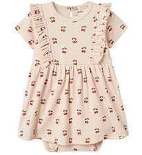 Lil' Atelier Kjole - Rib - NbfLavo - Silver Peony Lil' Atelier Kjole - Rib - NbfLavo - Silver Peony