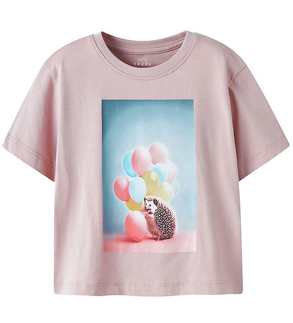 Name It T-shirt - NmfVotea - Lilac/Hegdehog Name It T-shirt - NmfVotea - Lilac/Hegdehog