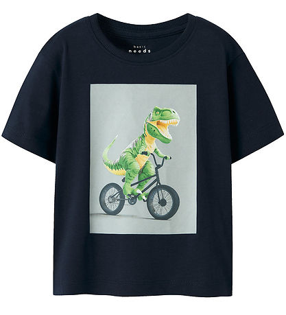 Name It T-shirt - NmmVoto - Navy Blazer/Dino Bike Name It T-shirt - NmmVoto - Navy Blazer/Dino Bike