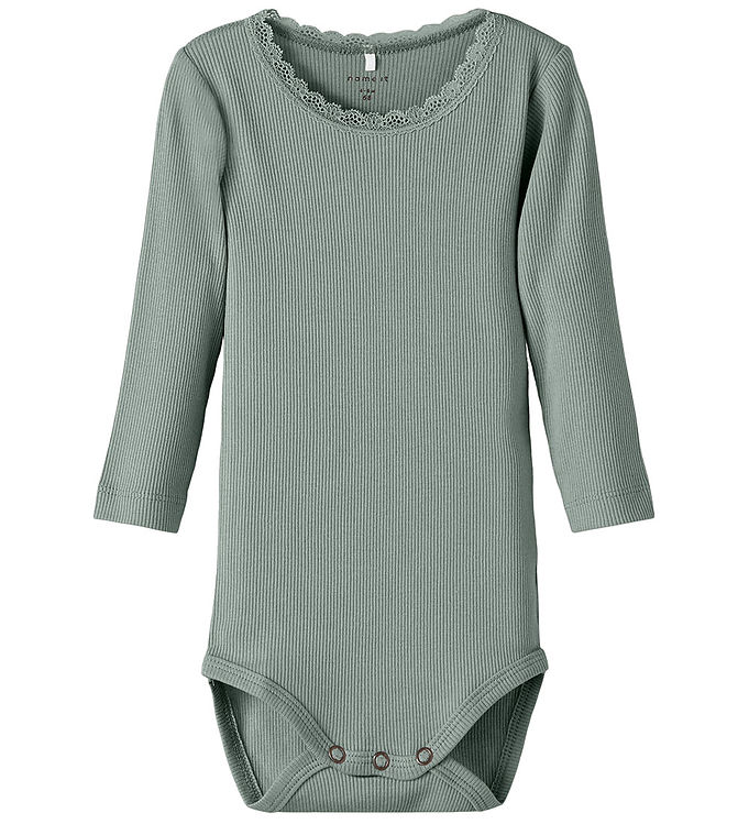 Name It Body l/æ Rib NkfKab - Slate Gray
