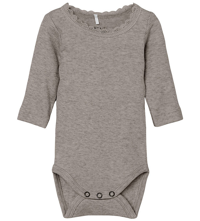 Name It Body l/æ - Rib - NbfKab - Satellite/Melange billede