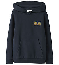 Nama It Sweatshirt - Noos - NkmKian - Navy Blazer Nama It Sweatshirt - Noos - NkmKian - Navy Blazer