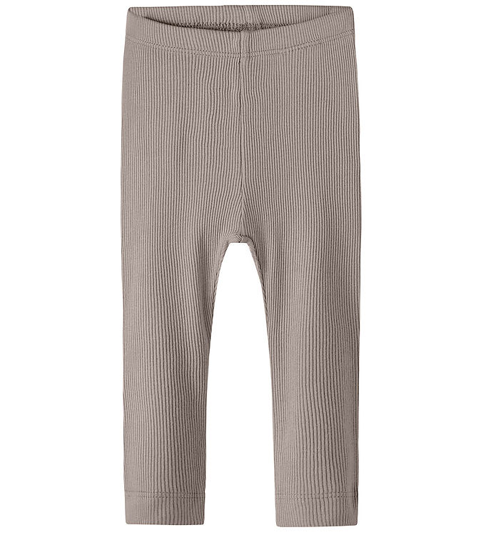 Name It Leggings - Noos - Rib - NbnKab - Satellite Melange billede