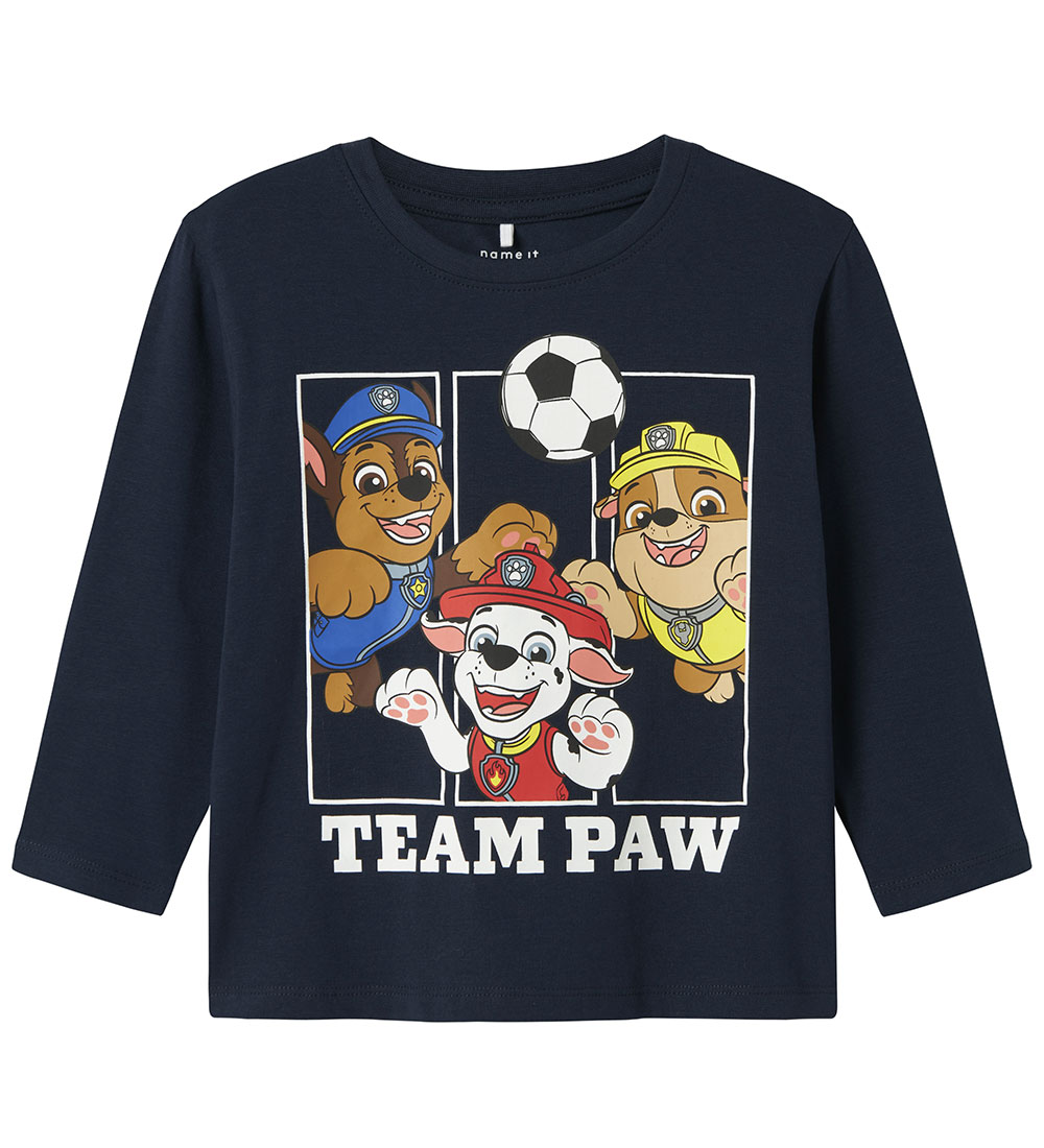 Name It Bluse - Noos - NmmJoll - Paw Patrol - Navy Blazer - Name It - 3 Jahre (98) - Blusen