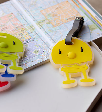 Hoptimist Kuffertmærke - Gul Hoptimist Kuffertmærke - Gul