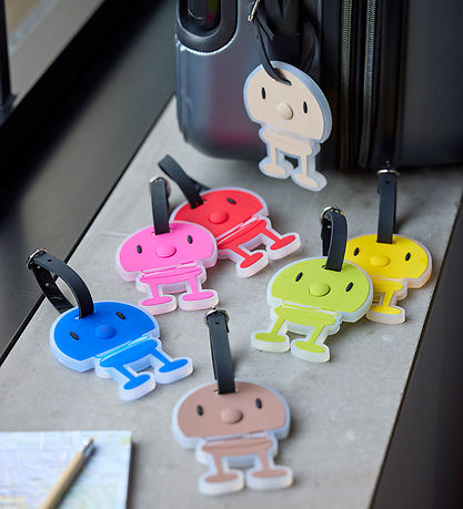 Hoptimist Kuffertmærke - Gul