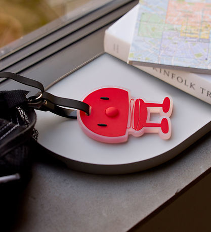 Hoptimist Kuffertmærke - Rød Hoptimist Kuffertmærke - Rød