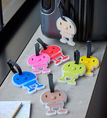 Hoptimist Kuffertmærke - Rød