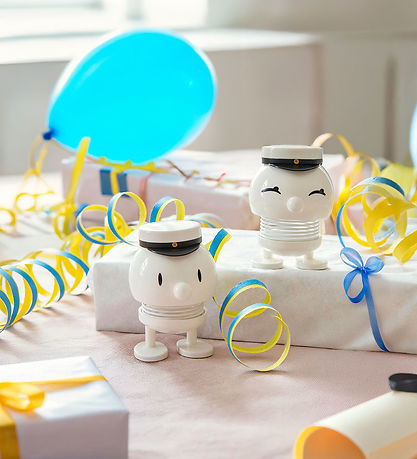 Hoptimist Swedish Student Bimble - Small - 7,3 cm - Hvid Hoptimist Swedish Student Bimble - Small - 7,3 cm - Hvid