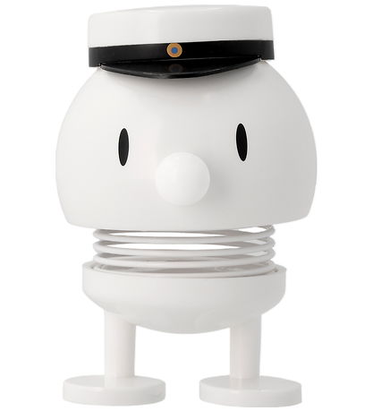 Hoptimist Swedish Student Bumble - Small - 7,5 cm - Hvid Hoptimist Swedish Student Bumble - Small - 7,5 cm - Hvid