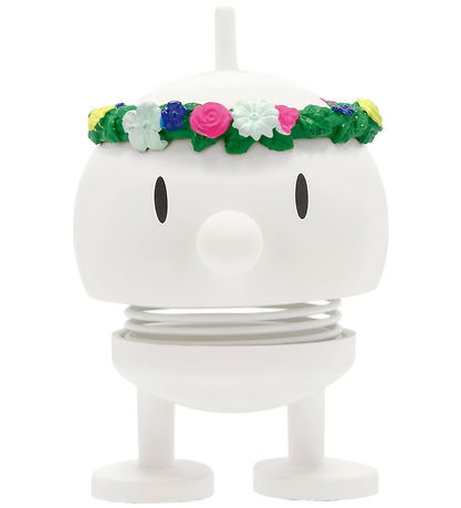 Hoptimist Midsommer Bumble - Small - 7,5 cm - Hvid Hoptimist Midsommer Bumble - Small - 7,5 cm - Hvid